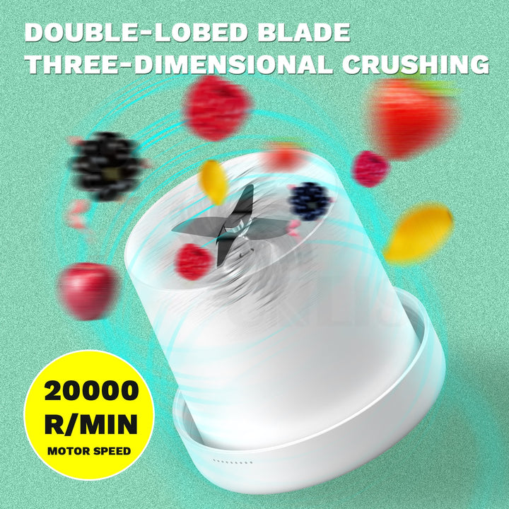 Portable Smoothie Blender and Juicer