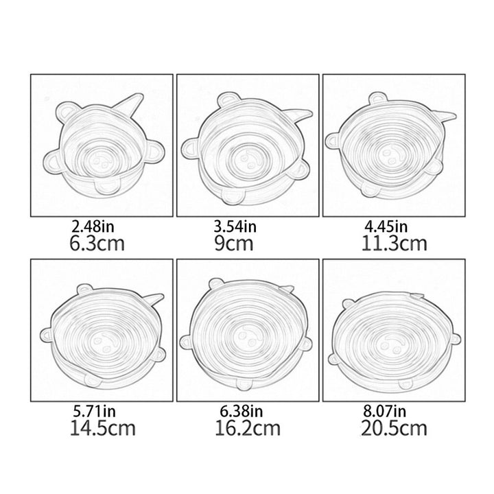 Universal Silicone Lids