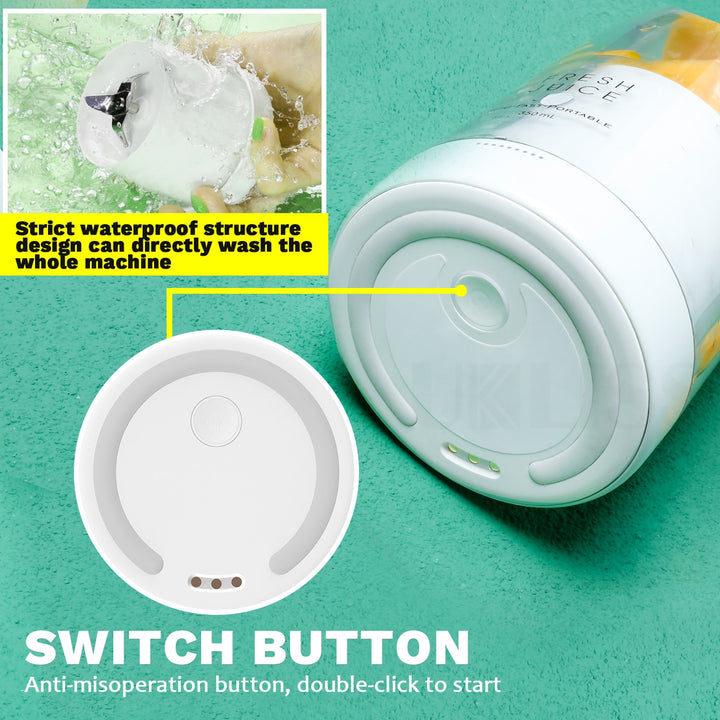 Portable Smoothie Blender and Juicer