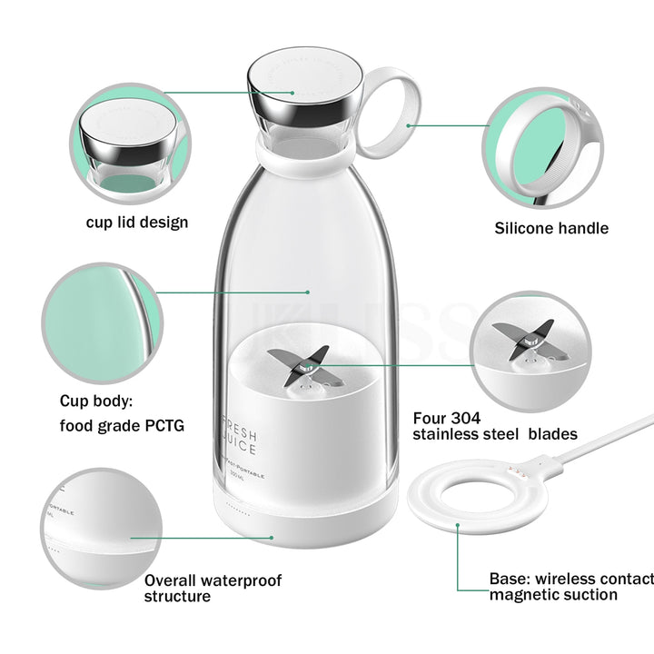 Portable Smoothie Blender and Juicer